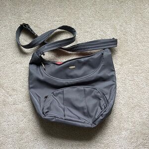TravelOn Gray Women's Shoulder Bag